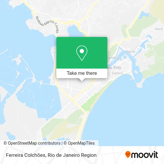 Ferreira Colchões map