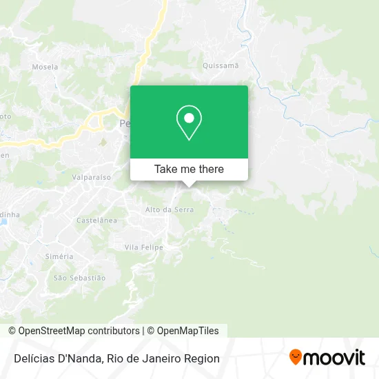 Delícias D'Nanda map