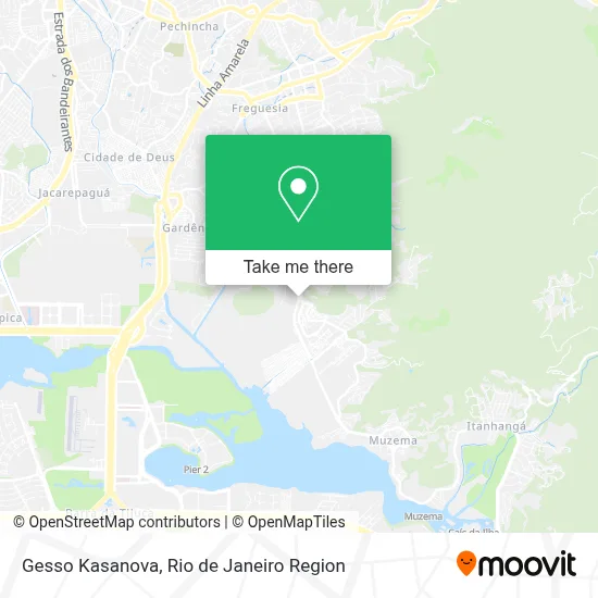Gesso Kasanova map