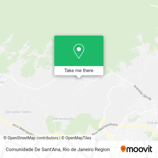Comunidade De Sant'Ana map
