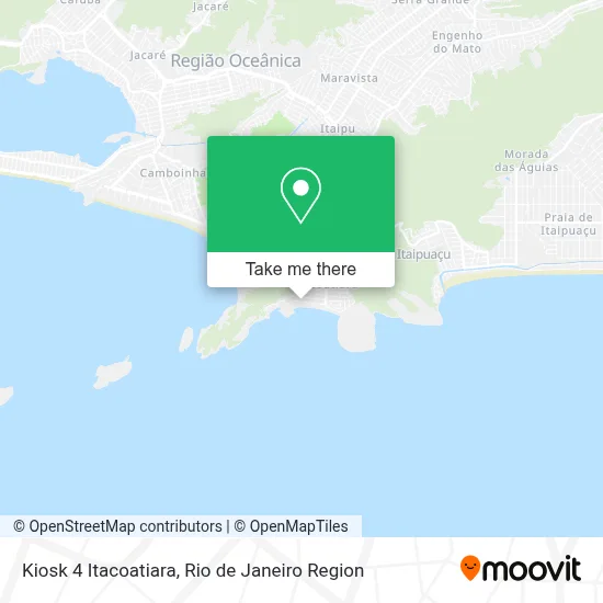 Kiosk 4 Itacoatiara map