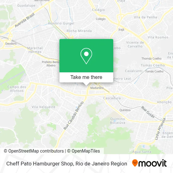 Cheff Pato Hamburger Shop map