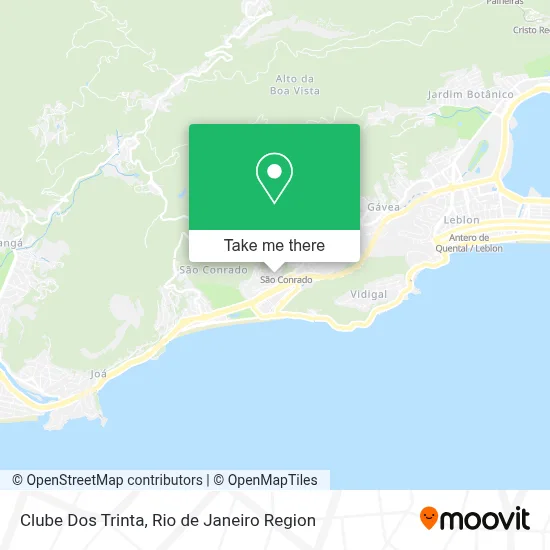 Clube Dos Trinta map