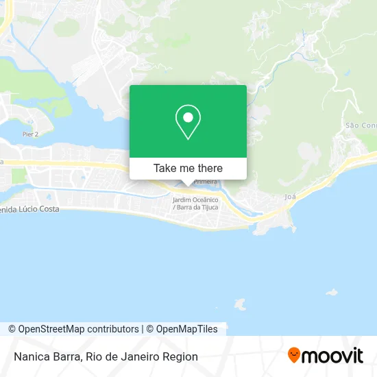 Nanica Barra map