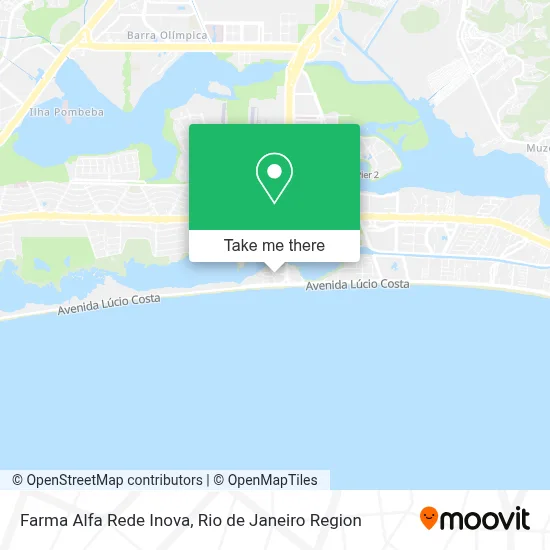 Farma Alfa Rede Inova map