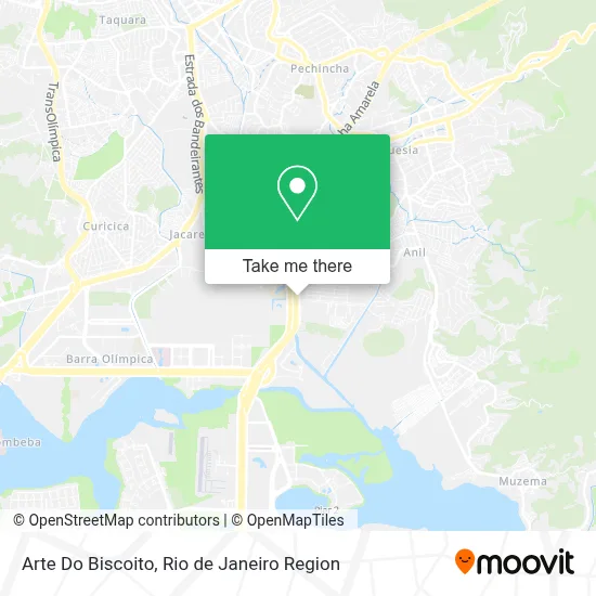 Arte Do Biscoito map