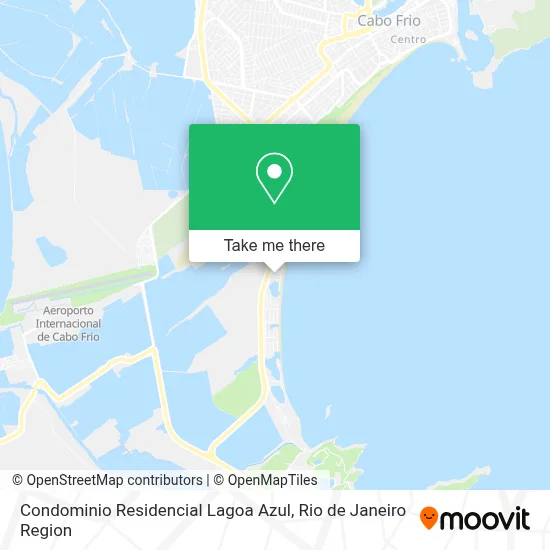 Condominio Residencial Lagoa Azul map