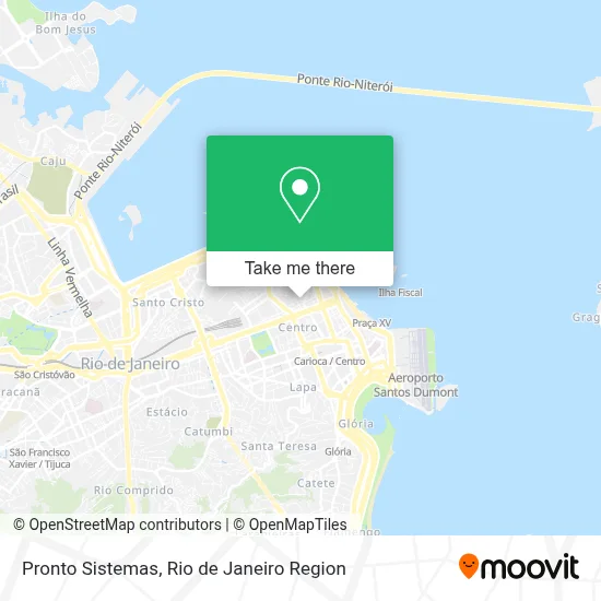 Pronto Sistemas map
