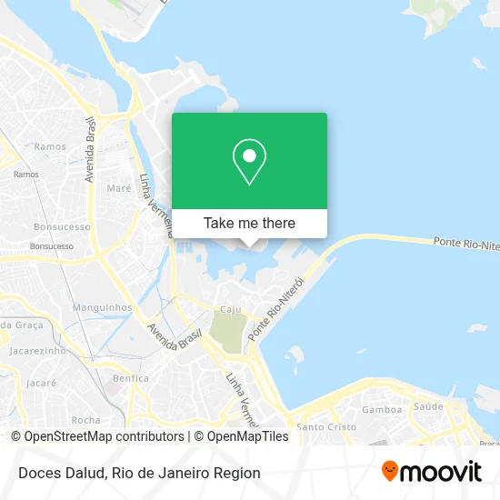 Doces Dalud map