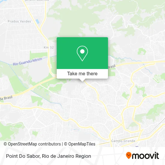 Point Do Sabor map