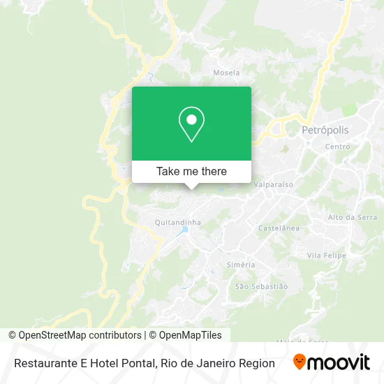 Restaurante E Hotel Pontal map