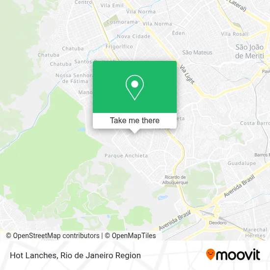 Hot Lanches map