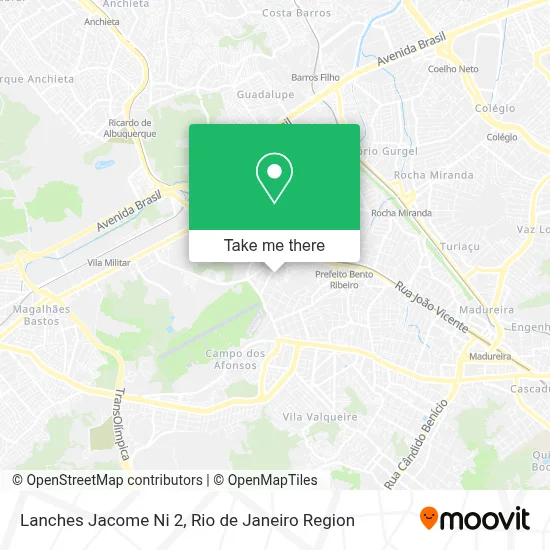 Lanches Jacome Ni 2 map