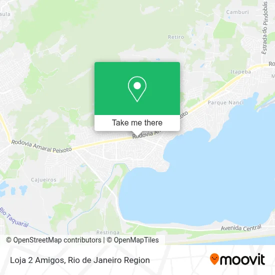 Loja 2 Amigos map