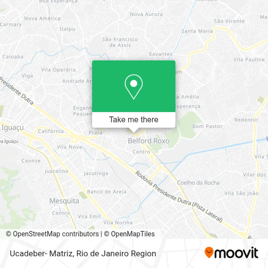 Ucadeber- Matriz map