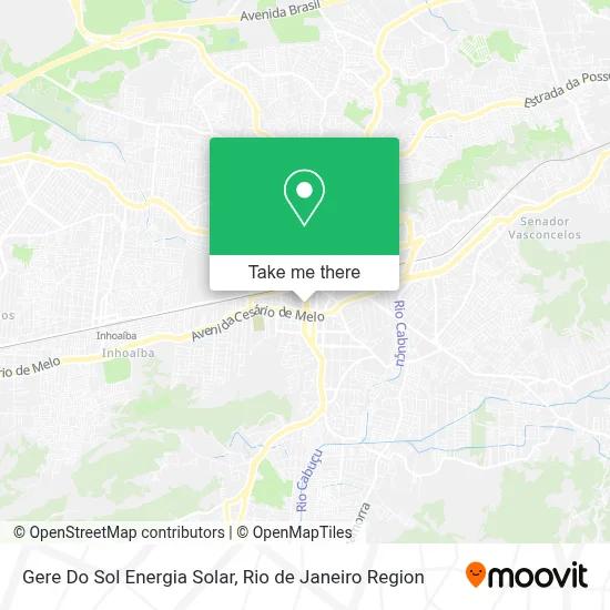 Gere Do Sol Energia Solar map