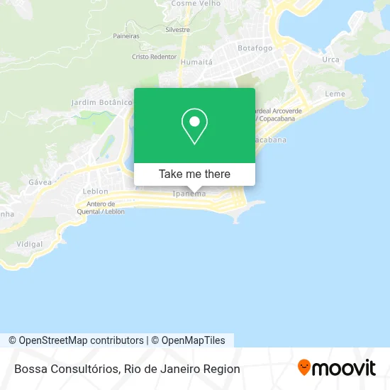 Bossa Consultórios map