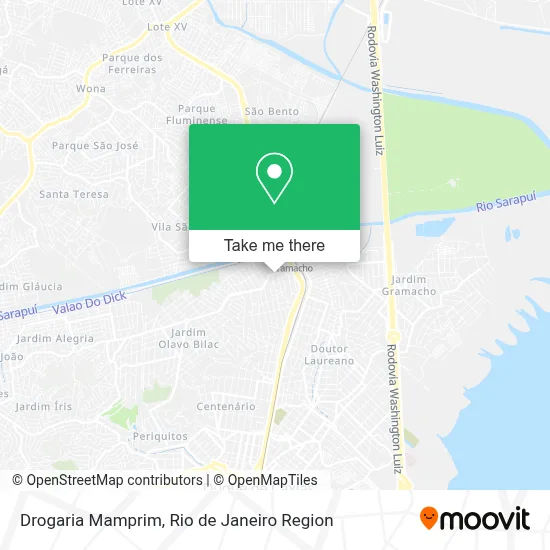 Drogaria Mamprim map