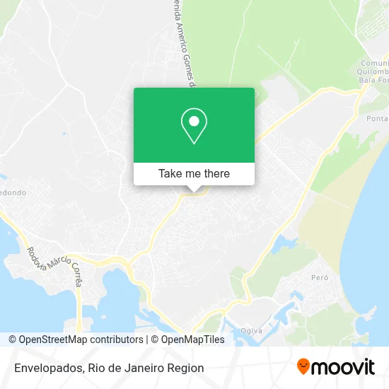 Envelopados map