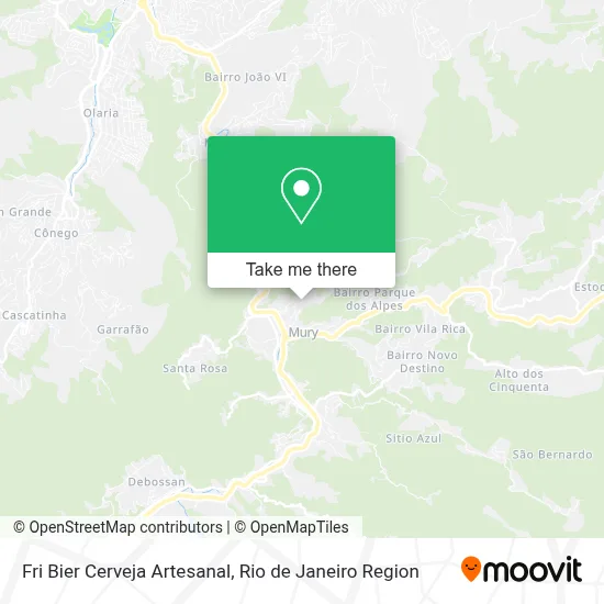 Fri Bier Cerveja Artesanal map