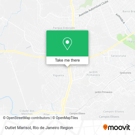 Outlet Marisol map