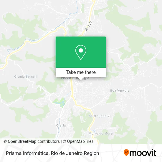 Prisma Informática map