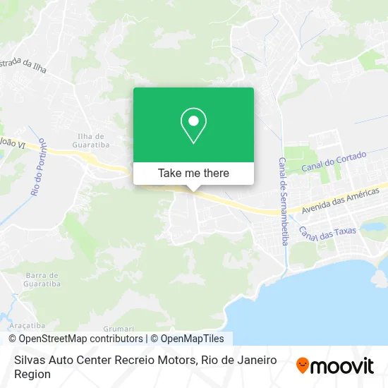 Silvas Auto Center Recreio Motors map