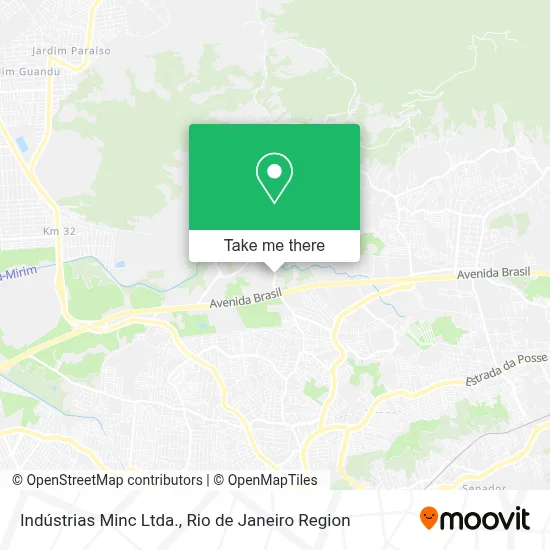 Indústrias Minc Ltda. map