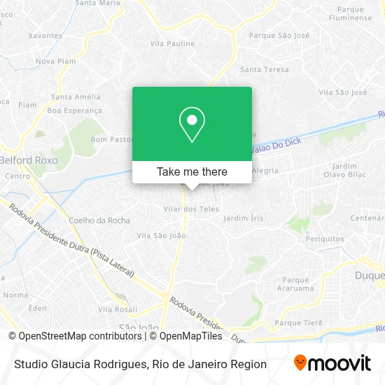 Studio Glaucia Rodrigues map