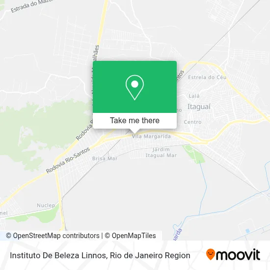Instituto De Beleza Linnos map