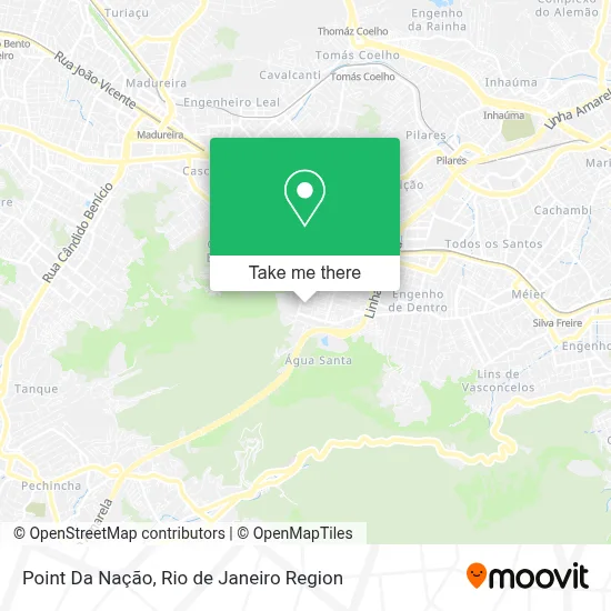 Point Da Nação map