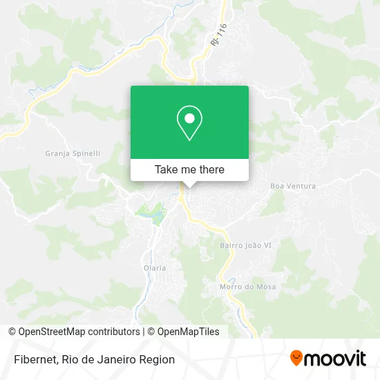 Fibernet map
