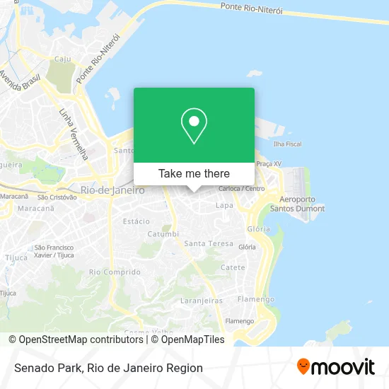 Senado Park map