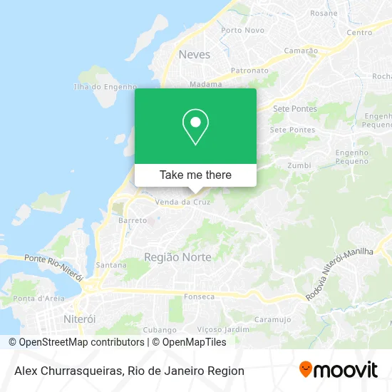 Alex Churrasqueiras map