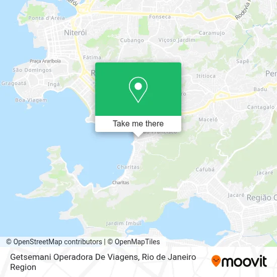 Getsemani Operadora De Viagens map