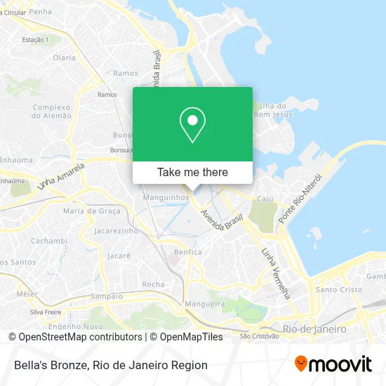 Bella's Bronze map