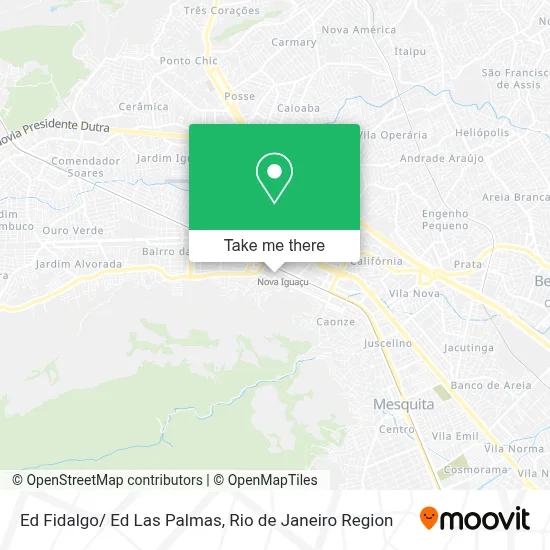 Ed Fidalgo/ Ed Las Palmas map