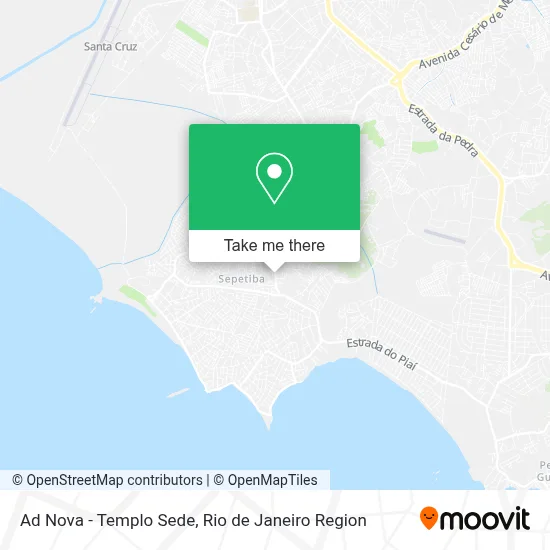 Ad Nova - Templo Sede map