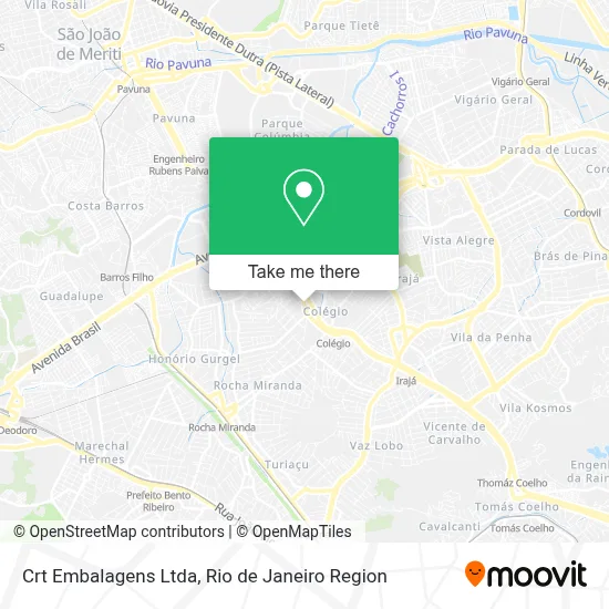 Crt Embalagens Ltda map