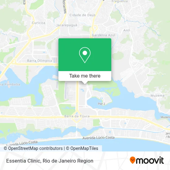 Essentia Clinic map