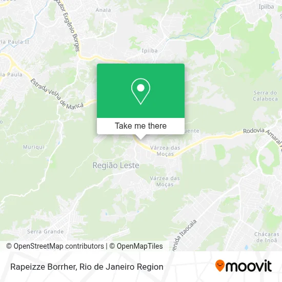 Rapeizze Borrher map