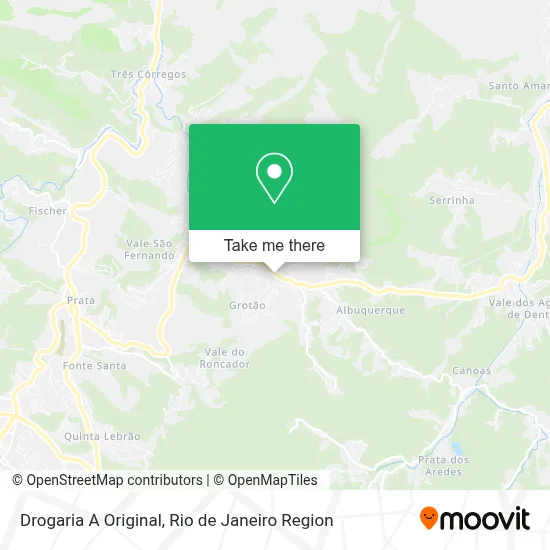 Drogaria A Original map