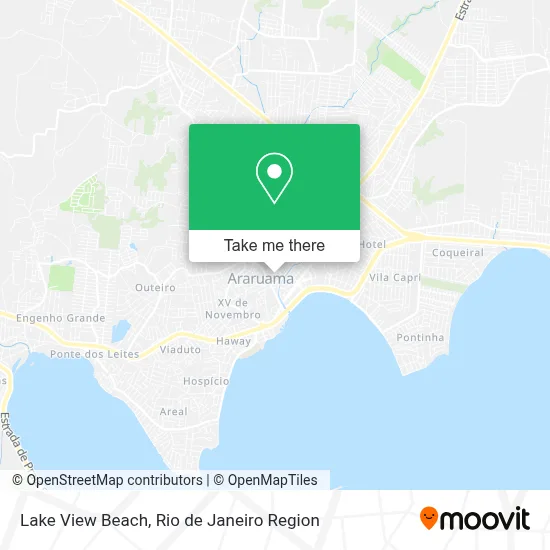 Lake View Beach map