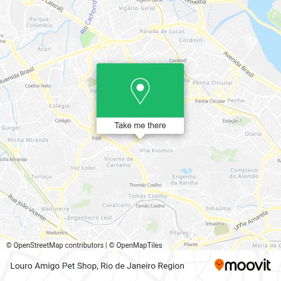 Louro Amigo Pet Shop map