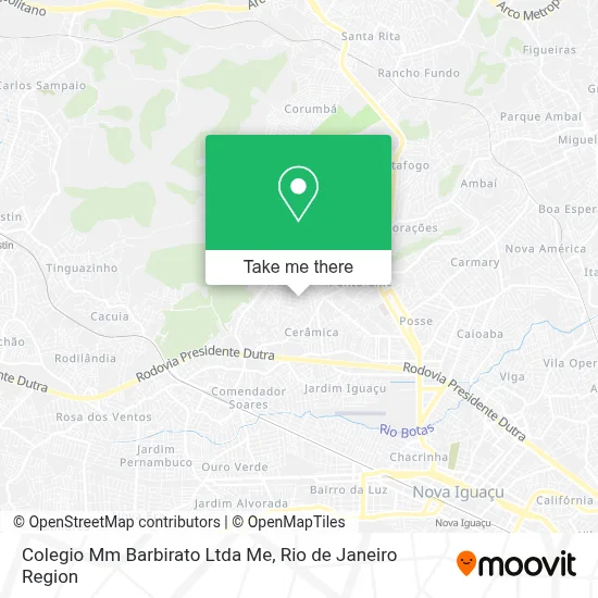 Colegio Mm Barbirato Ltda Me map