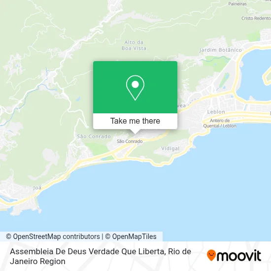 Assembleia De Deus Verdade Que Liberta map