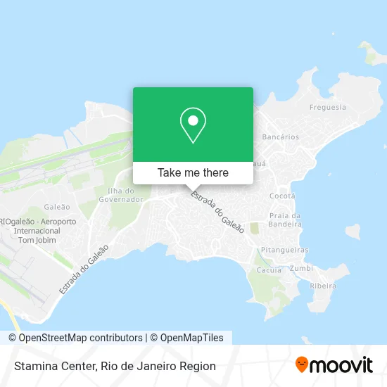 Stamina Center map
