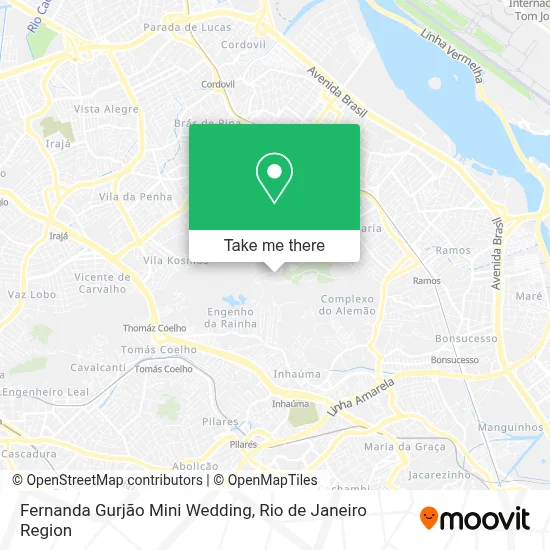 Fernanda Gurjão Mini Wedding map