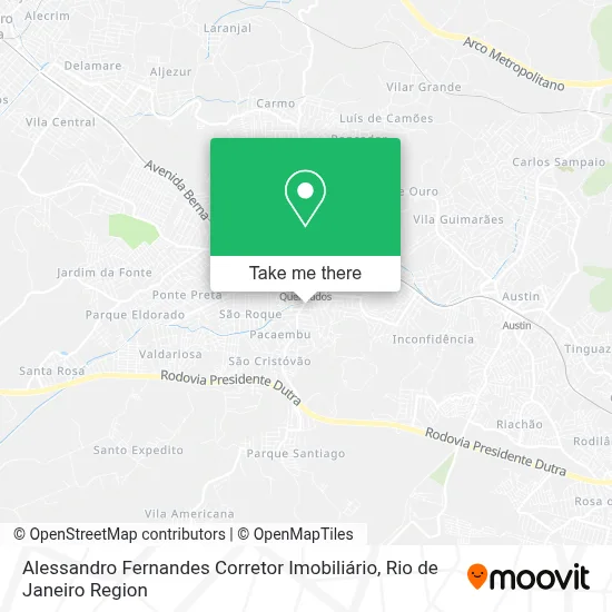 Alessandro Fernandes Corretor Imobiliário map