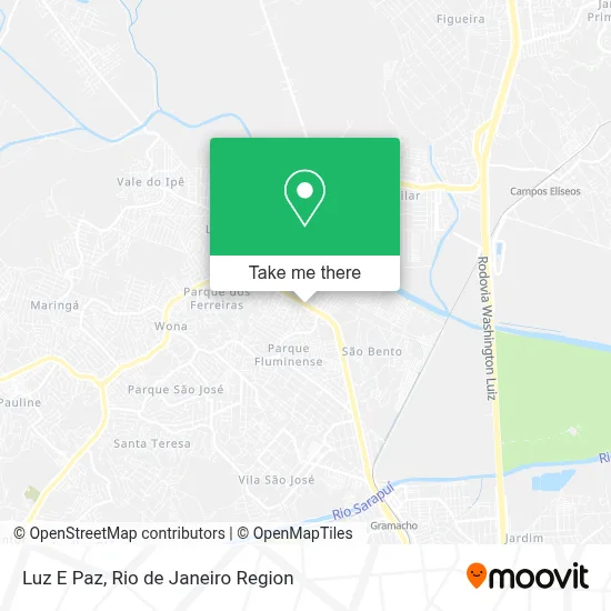 Luz E Paz map
